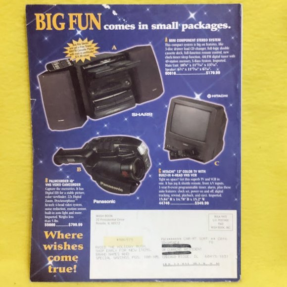 Sears 1996 Holiday Wish Book Christmas Barbie, Nintendo, Star Wars - Picture 7 of 12